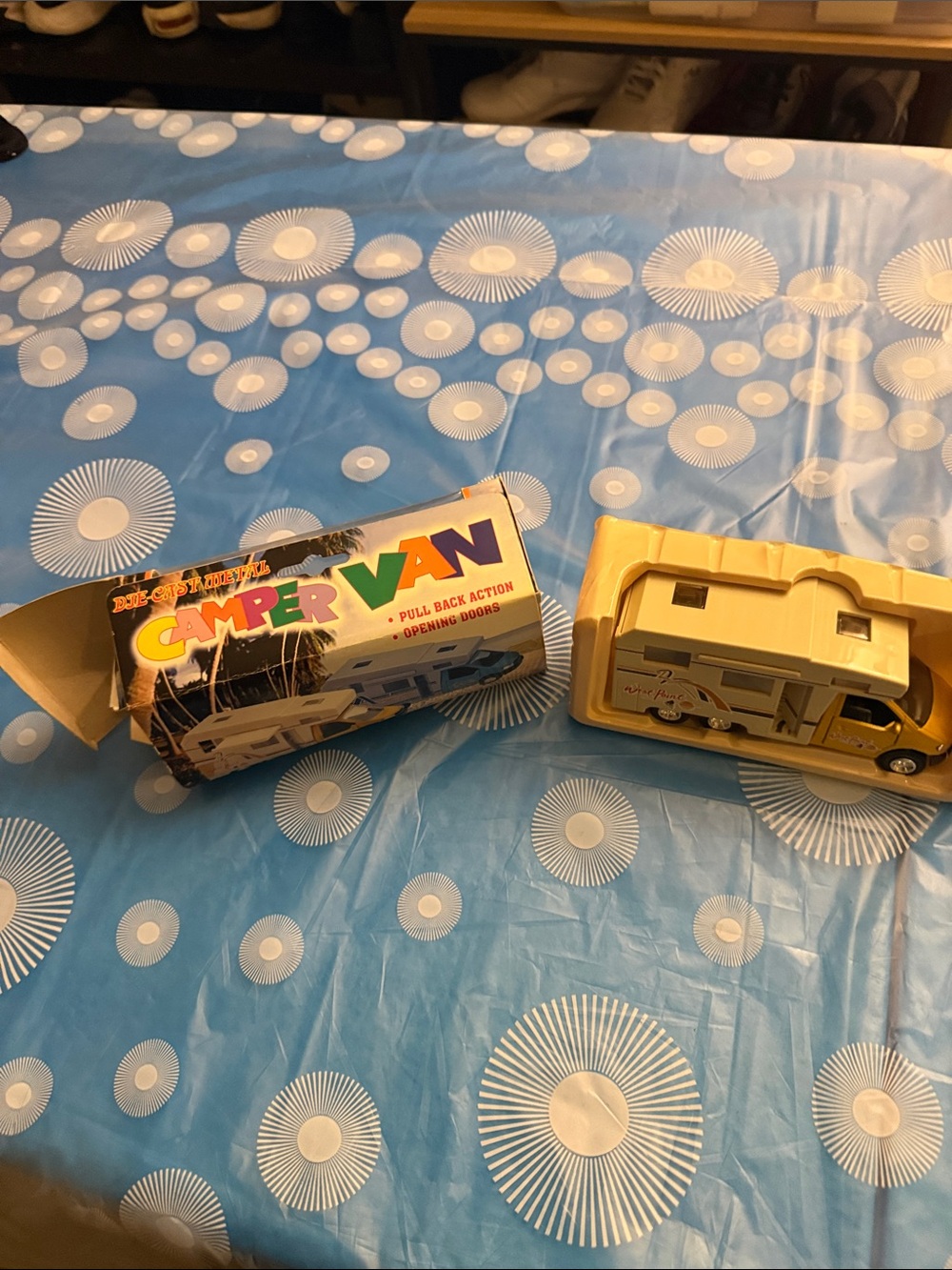 Yellow Camper Van Pull-Back Kids Toy - Brand Prime Product